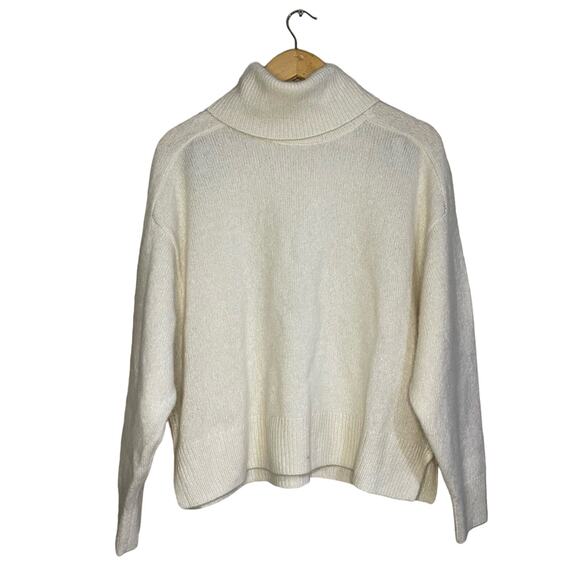 Rails | NWOT! Estelle Cashmere Silk Sweater In Cream Size: Large - Picture 2 of 6